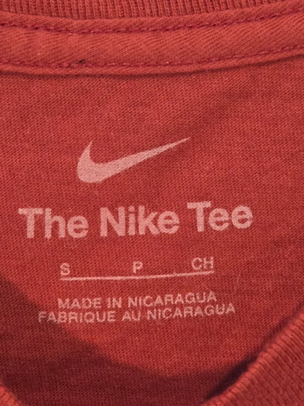 Nike Alabama Crimson Tide T-shirt crimson red size S gently used